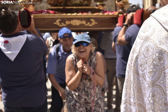 Procesión de la Virgen de los Remedios en Ágreda.