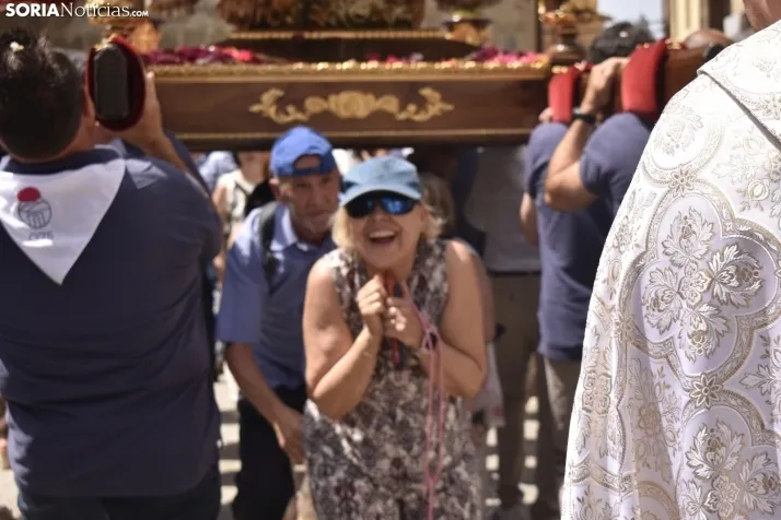 Procesión de la Virgen de los Remedios en Ágreda.