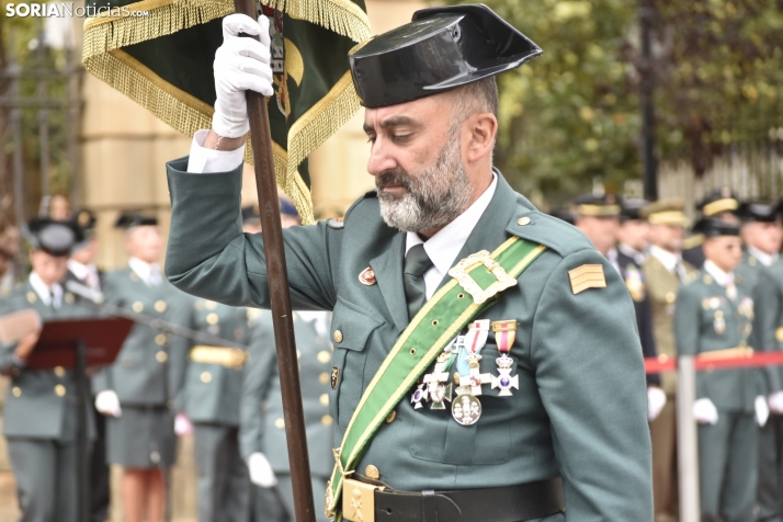 Actos de la Guardia Civil por el Día del Pilar en Soria. /Encarna Muñoz
