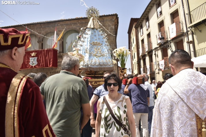 Procesión de la Virgen de los Remedios en Ágreda.