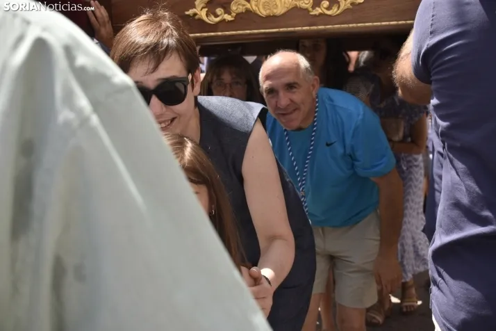 Procesión de la Virgen de los Remedios en Ágreda.