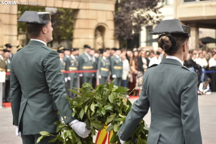 Actos de la Guardia Civil por el Día del Pilar en Soria. /Encarna Muñoz