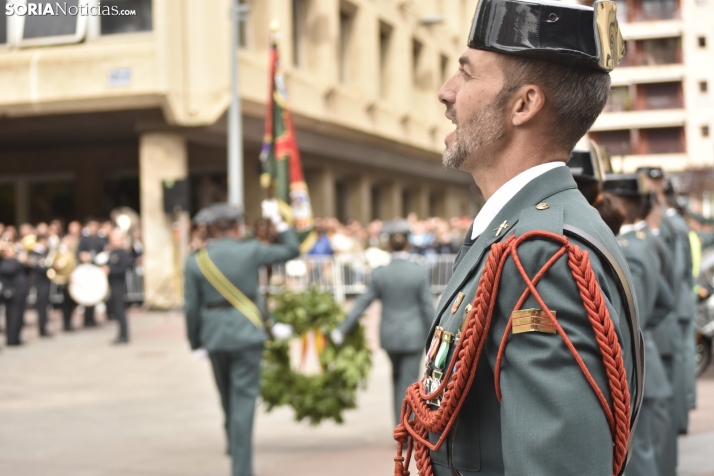 Actos de la Guardia Civil por el Día del Pilar en Soria. /Encarna Muñoz