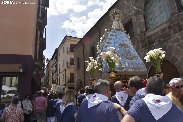 Procesión de la Virgen de los Remedios en Ágreda.