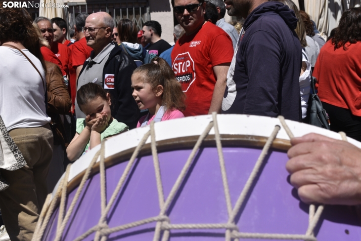 Concentración por el empleo en Ágreda. 