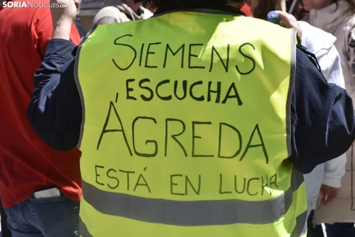 Concentración por el empleo en Ágreda. 