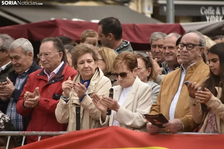 Actos de la Guardia Civil por el Día del Pilar en Soria. /Encarna Muñoz