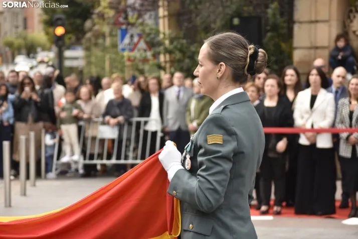 Actos de la Guardia Civil por el Día del Pilar en Soria. /Encarna Muñoz