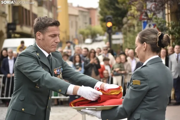 Actos de la Guardia Civil por el Día del Pilar en Soria. /Encarna Muñoz