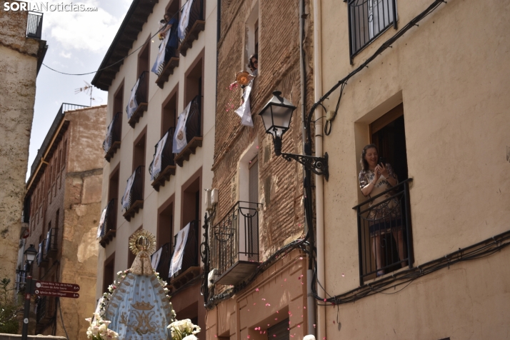 Procesión de la Virgen de los Remedios en Ágreda.