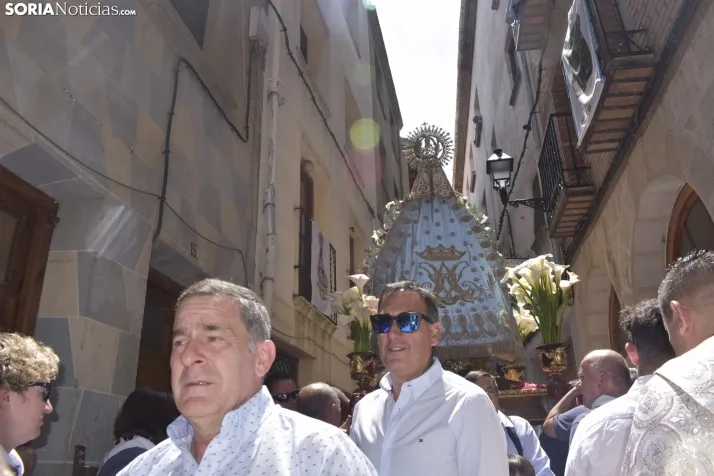 Procesión de la Virgen de los Remedios en Ágreda.