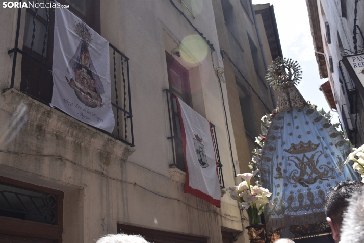 Procesión de la Virgen de los Remedios en Ágreda.