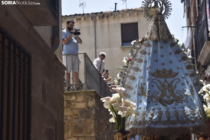 Procesión de la Virgen de los Remedios en Ágreda.