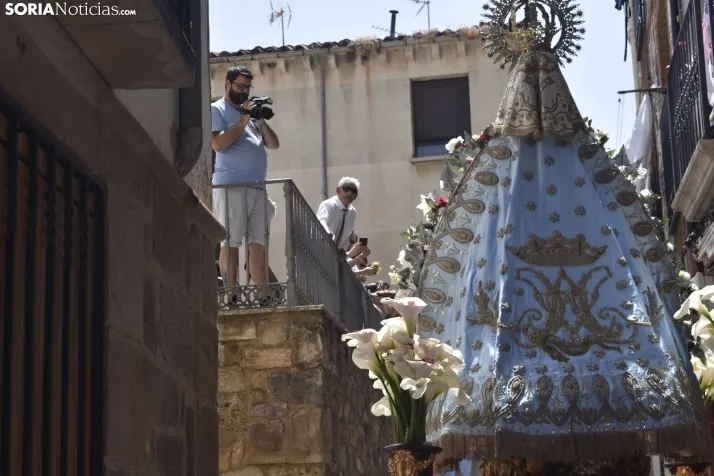 Procesión de la Virgen de los Remedios en Ágreda.