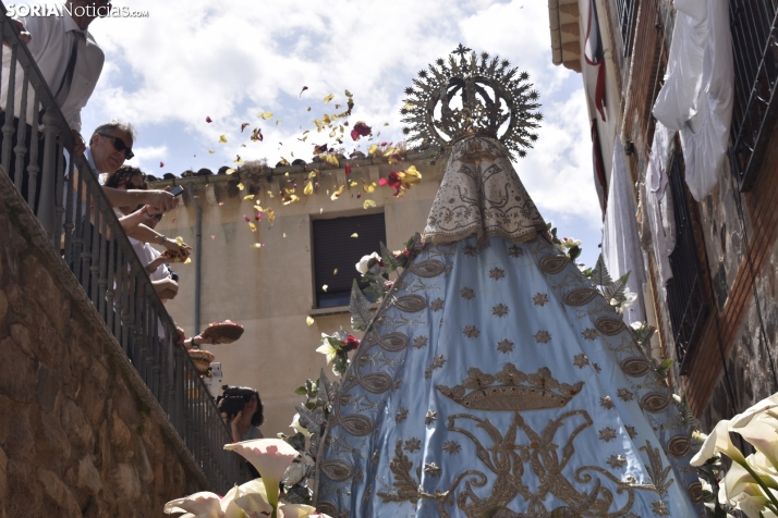 Procesión de la Virgen de los Remedios en Ágreda.