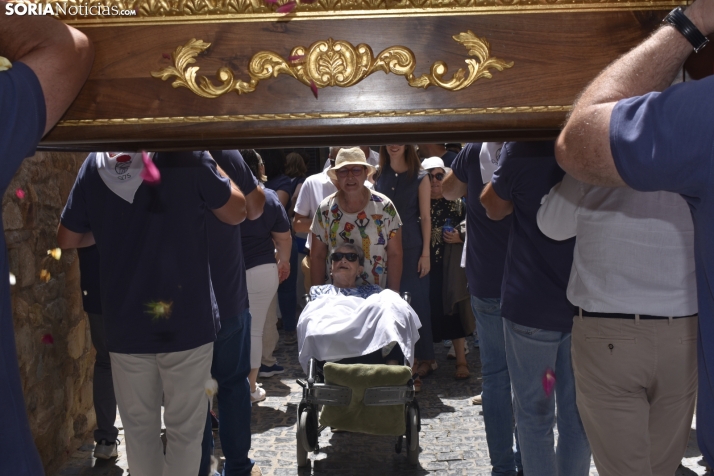 Procesión de la Virgen de los Remedios en Ágreda.