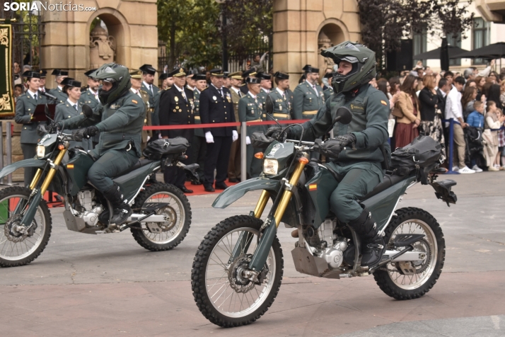 Actos de la Guardia Civil por el Día del Pilar en Soria. /Encarna Muñoz