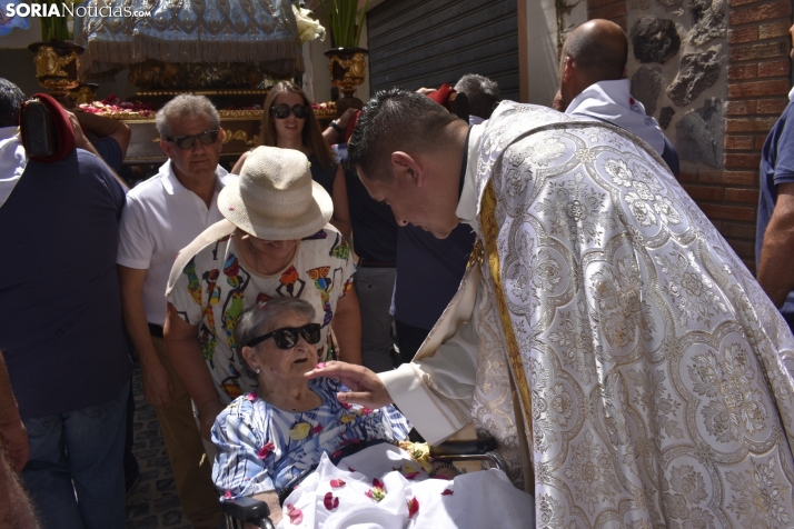 Procesión de la Virgen de los Remedios en Ágreda.