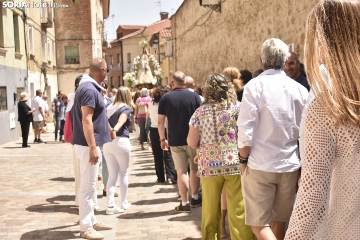 Procesión de la Virgen de los Remedios en Ágreda.