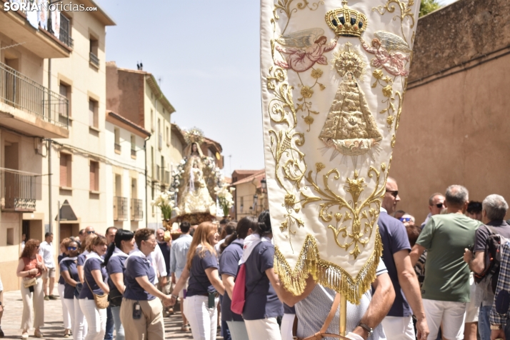 Procesión de la Virgen de los Remedios en Ágreda.