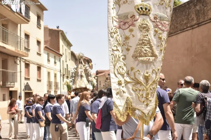 Procesión de la Virgen de los Remedios en Ágreda.