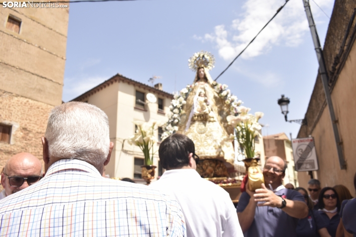 Procesión de la Virgen de los Remedios en Ágreda.