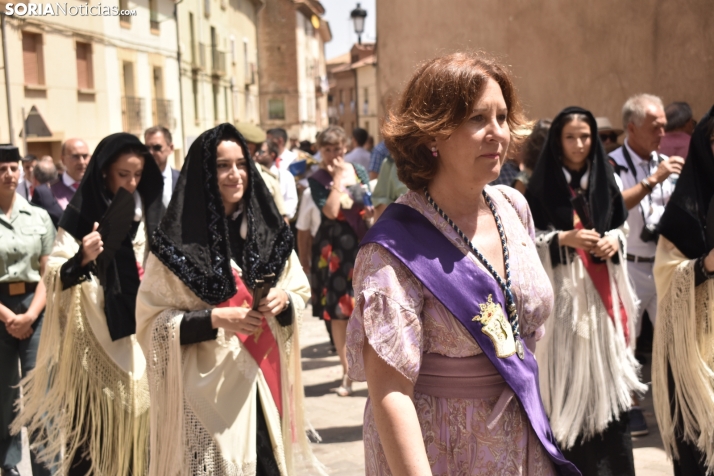 Procesión de la Virgen de los Remedios en Ágreda.