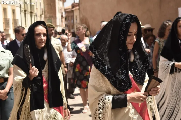 Procesión de la Virgen de los Remedios en Ágreda.