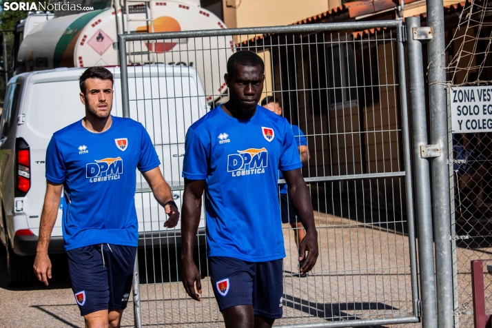 En im&aacute;genes: El Numancia completa su primer entrenamiento de pretemporada