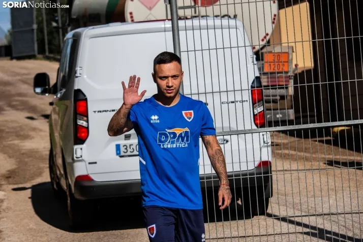 En im&aacute;genes: El Numancia completa su primer entrenamiento de pretemporada