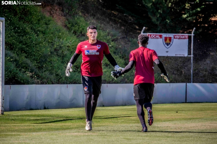 En im&aacute;genes: El Numancia completa su primer entrenamiento de pretemporada