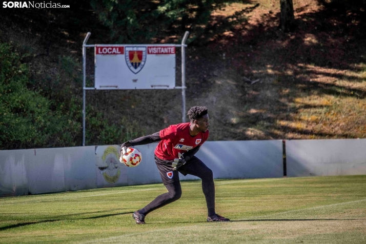 En im&aacute;genes: El Numancia completa su primer entrenamiento de pretemporada