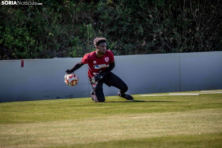 En im&aacute;genes: El Numancia completa su primer entrenamiento de pretemporada