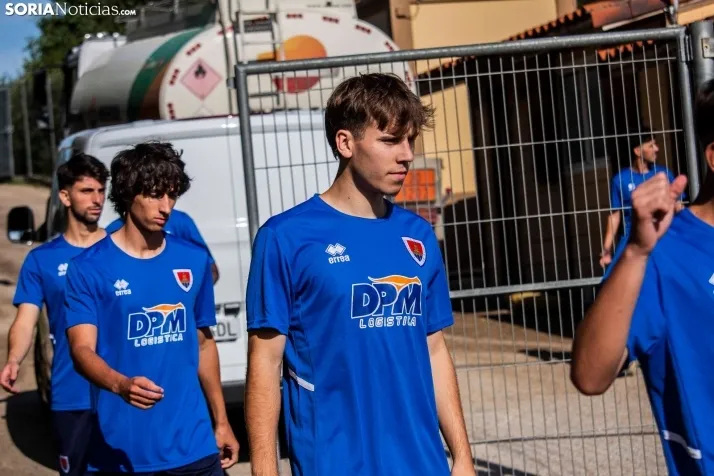 En im&aacute;genes: El Numancia completa su primer entrenamiento de pretemporada