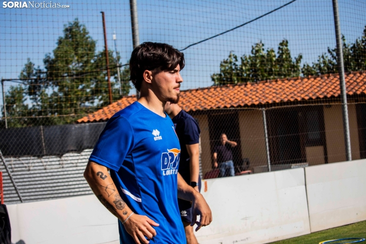 En im&aacute;genes: El Numancia completa su primer entrenamiento de pretemporada