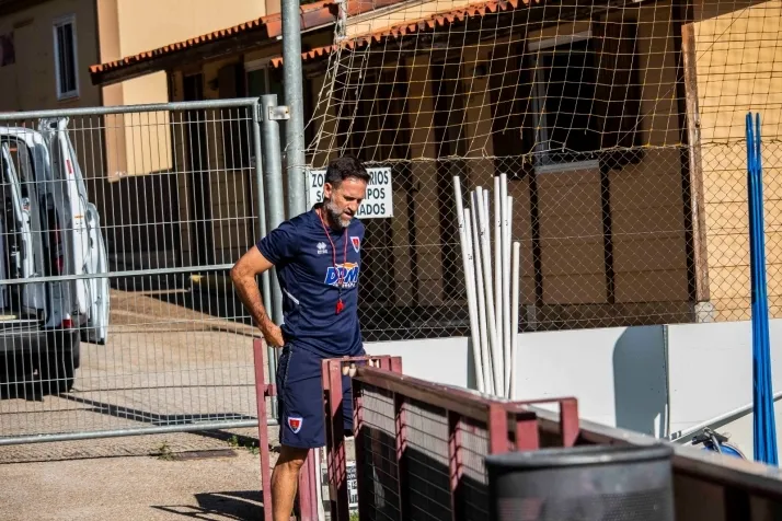 En im&aacute;genes: El Numancia completa su primer entrenamiento de pretemporada