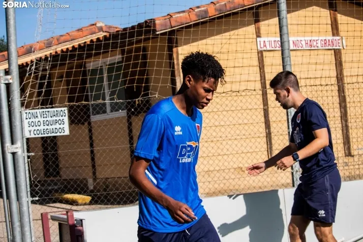 En im&aacute;genes: El Numancia completa su primer entrenamiento de pretemporada