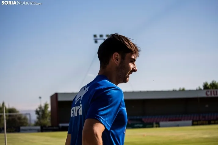 En im&aacute;genes: El Numancia completa su primer entrenamiento de pretemporada