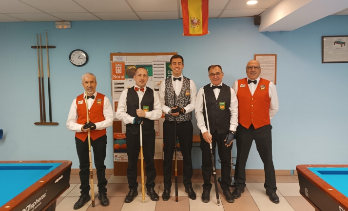 Javi Merino se impone en el Premundial de Billar 5 Quillas de Soria
