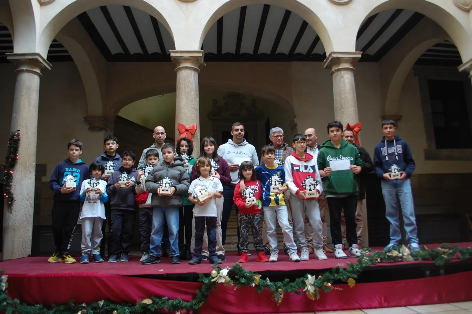 Foto 2 - Manuel Sanz L&oacute;pez logra el pleno de victorias y conquista el VII Torneo de ajedrez &laquo;Villa de &Aacute;greda&raquo;