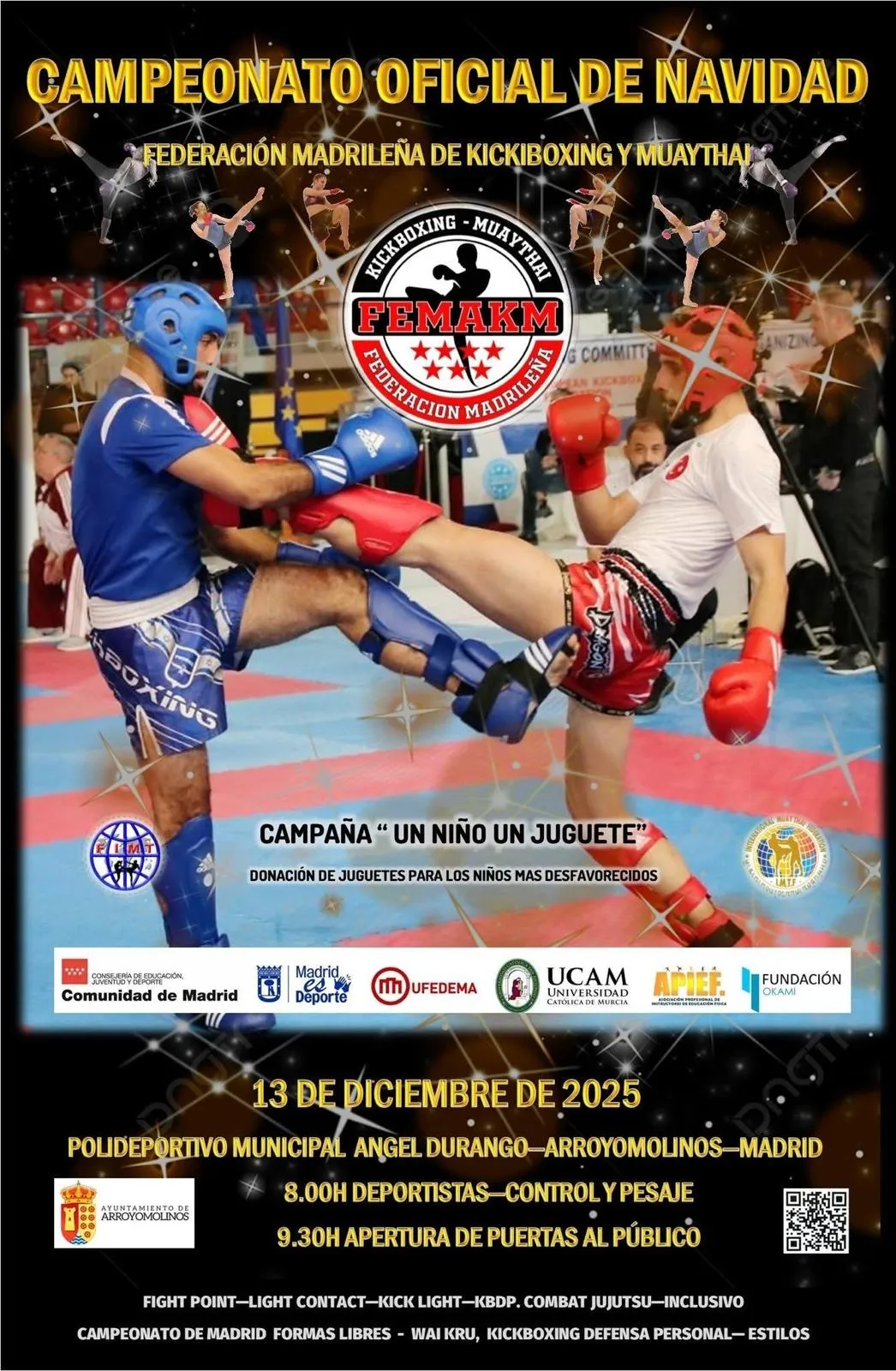 Foto 2 - Cuatro sorianos estar&aacute;n en el Campeonato de Navidad de Kickboxing en Madrid