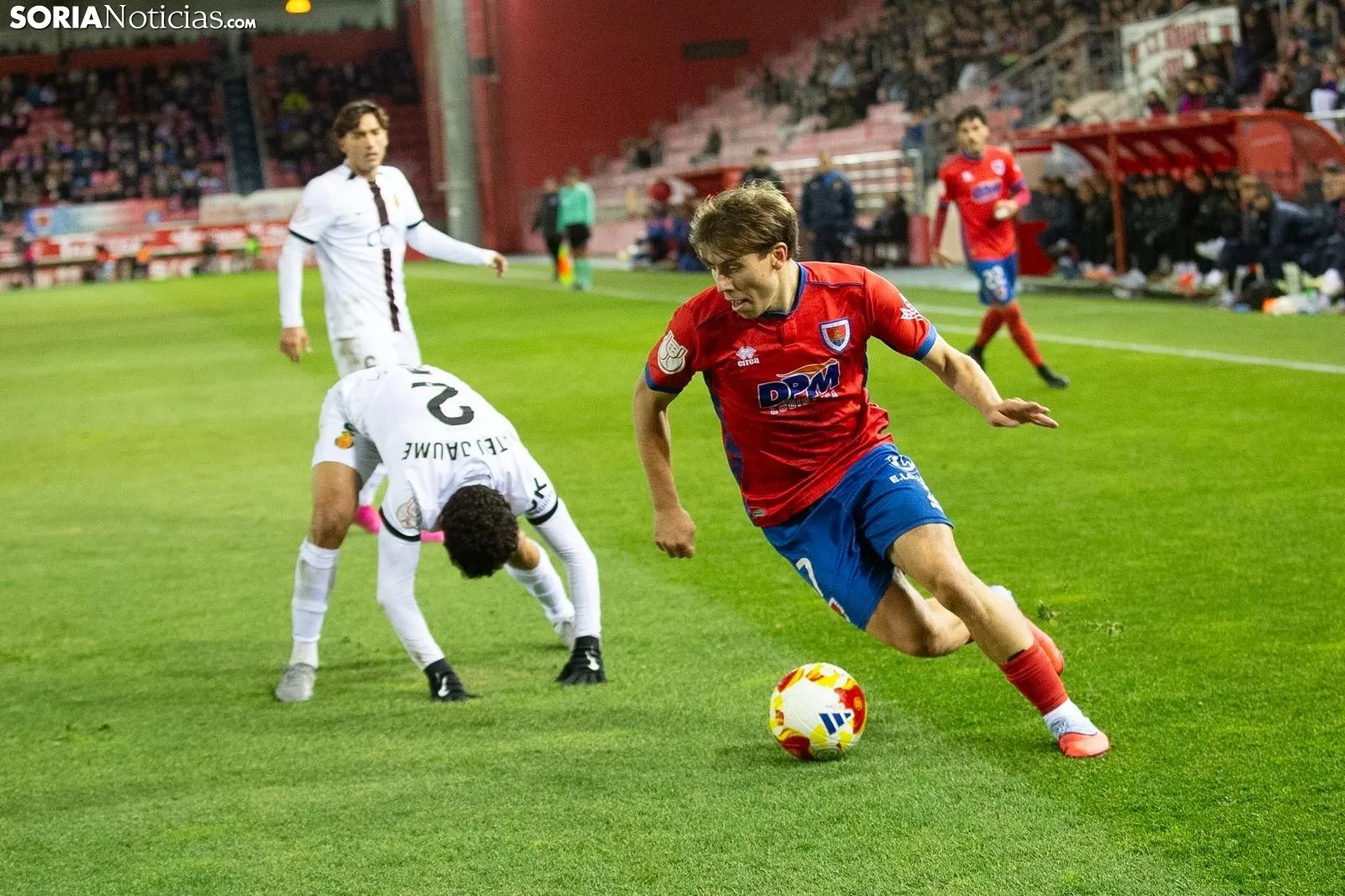 Foto 2 - Numancia 2-3 Mallorca: El conjunto rojillo cae con honores en la Copa del Rey poniendo contra las cuerdas a todo un Primera Divisi&oacute;n