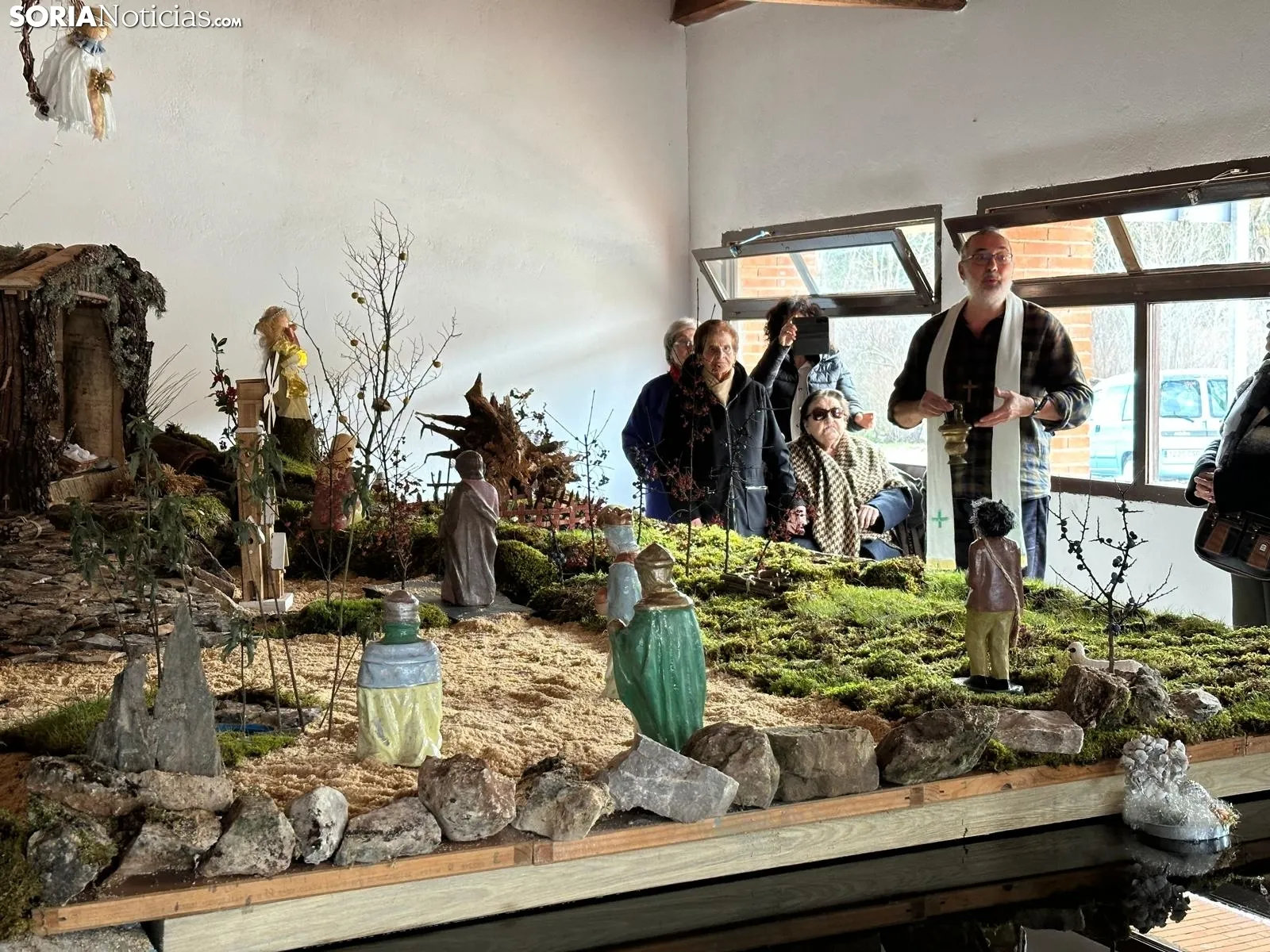 Foto 2 - Este peque&ntilde;o pueblo de Soria estrena un Bel&eacute;n artesanal por sus fiestas de la Virgen de la O