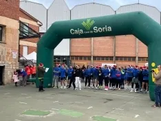 Foto 3 - San Leonardo celebra una nueva edici&oacute;n de su Marcha Solidaria y recauda 2.600 euros para Autismo-Soria 