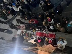Encendido navideño en Ágreda. 