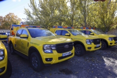 Foto 4 - Medio Ambiente destina dos nuevos veh&iacute;culos de intervenci&oacute;n r&aacute;pida a los montes de Soria