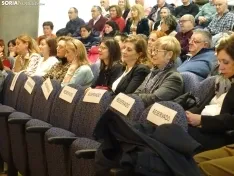 Una imagen del acto hoy en la sede de la Delegación Territorial de la Junta en Soria. /PC