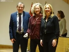 Una imagen del acto hoy en la sede de la Delegación Territorial de la Junta en Soria. /PC