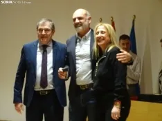 Una imagen del acto hoy en la sede de la Delegación Territorial de la Junta en Soria. /PC