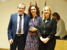 Una imagen del acto hoy en la sede de la Delegación Territorial de la Junta en Soria. /PC
